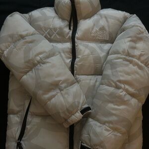 The North Face Cream Puffer Jacket